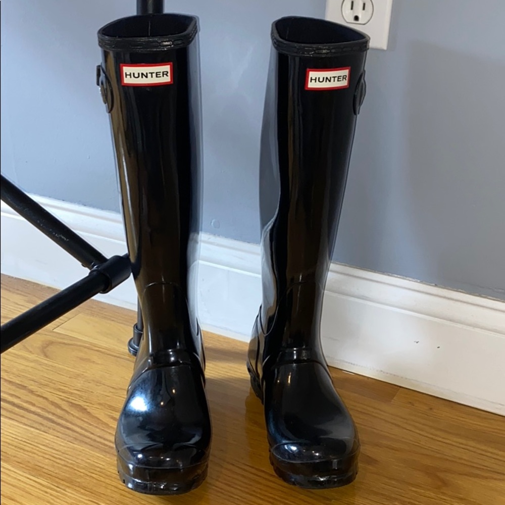Women’s Tall Gloss Rain Boots